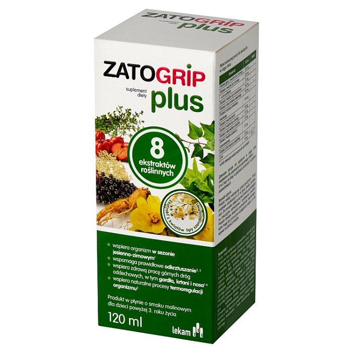 Zatogrip Plus płyn, 120 ml