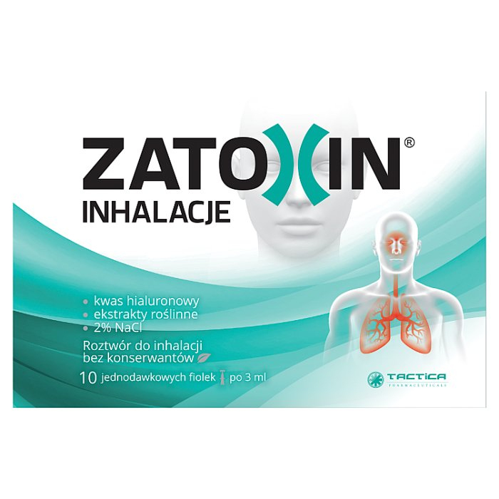 Zatoxin Inhalacje roztwór do inhalacji fiolki 3 ml, 10 szt.