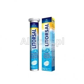 ZDROVIT Litorsal 24 tabletek musujących / Elektrolity