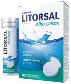 Zdrovit Litorsal Alko-Detox tabletki musujące, 10 szt.