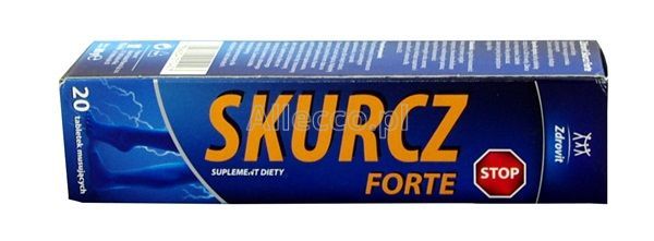 Zdrovit Skurcz Forte tabletki musujące, 20 szt.