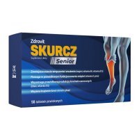 ZDROVIT Skurcz Senior 56 tabletek powlekanych