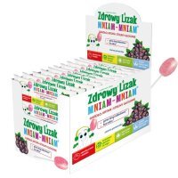 Zdrowy Lizak Mniam-Mniam na gardło krtań i struny głosowe, 40 szt.