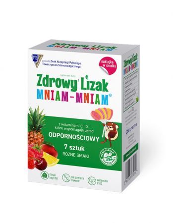 Zdrowy Lizak Mniam Mniam Odpornościowy 7 szt