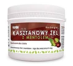 Żel kasztanowy z mentolem, 250 g