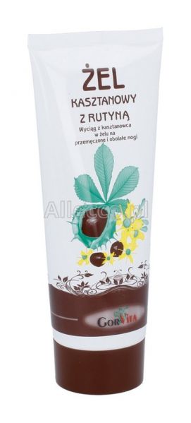 Żel kasztanowy z rutyną, 200 ml