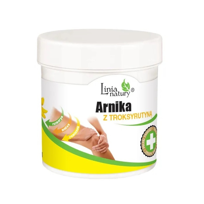 Linia Natury Żel z arniką i trokserutyną rozluźniający mięśnie, 250 ml