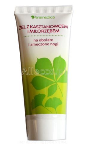 Żel z kasztanowcem i miłorzębem, 100 g