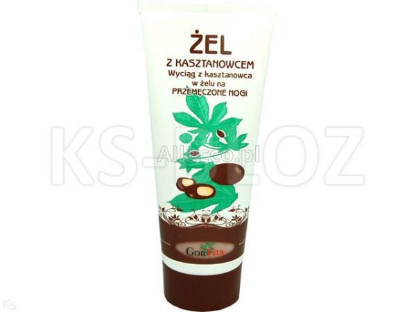 Della Natura Żel do nóg z kasztanowcem, 200 ml