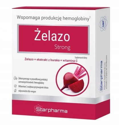 ŻELAZO STRONG 30 kaps.