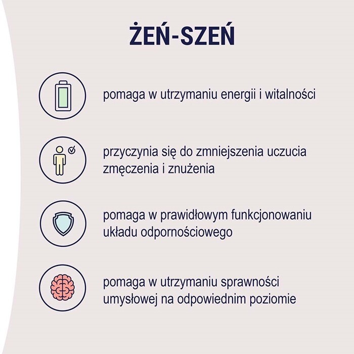 Żeń-szeń Forte tabletki, 60 szt.