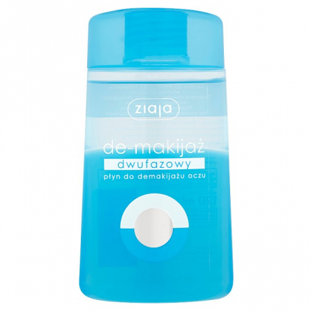 ZIAJA Dwufazowy płyn do demakijażu oczu 120 ml