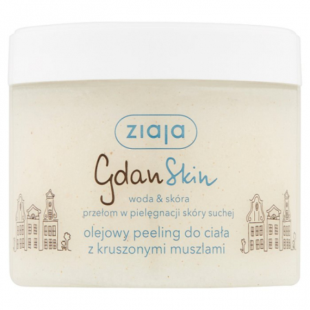 ZIAJA Gdanskin peeling do ciała z kruszonymi muszlami 300 ml