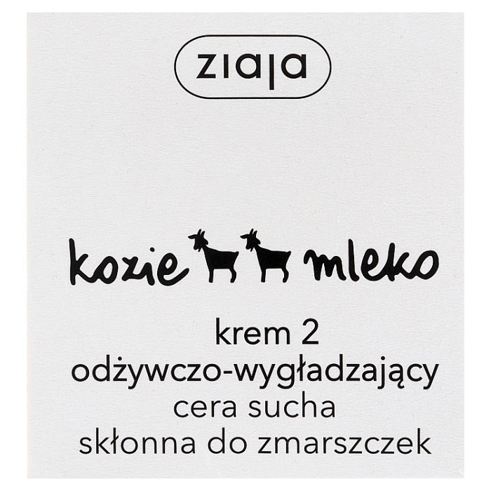 Ziaja Kozie Mleko krem 2 odżywczo-wygładzający, 50 ml