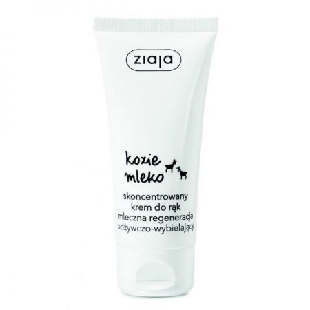 ZIAJA KOZIE MLEKO Skoncentrowany krem do rąk odżywczo-wybielający 50 ml