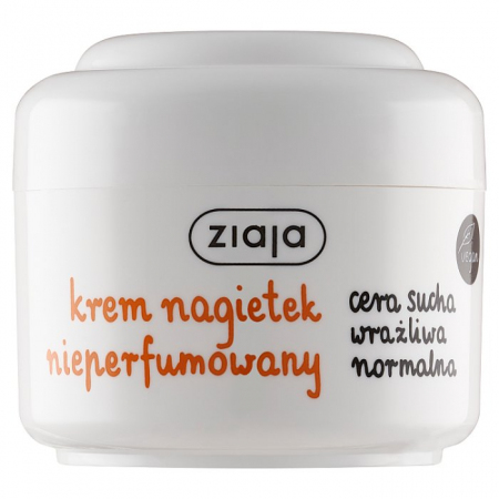 ZIAJA Krem nagietkowy do twarzy nieperfumowany 50 ml