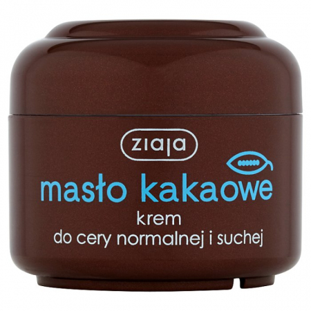 ZIAJA MASŁO KAKAOWE Krem do twarzy 50 ml - cera normalna i sucha