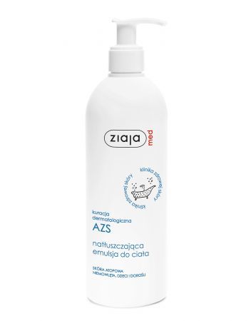 ZIAJA MED AZS natłuszczająca emulsja do ciała 400 ml