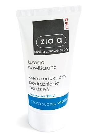 Ziaja Med nawilżająca krem redukujący podrażnienia, 50 ml