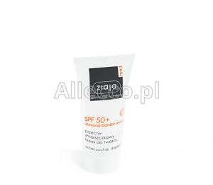 ZIAJA MED Przeciwzmarszczkowy krem do twarzy SPF50 sk,ora sucha, dojrzała/ Bezpieczne opalanie