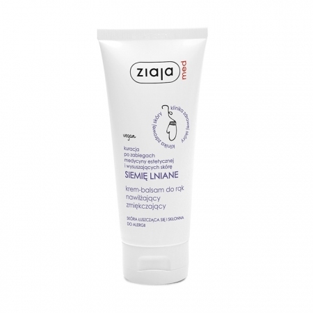 ZIAJA MED Siemię Lniane Krem-balsam do rąk 100 ml