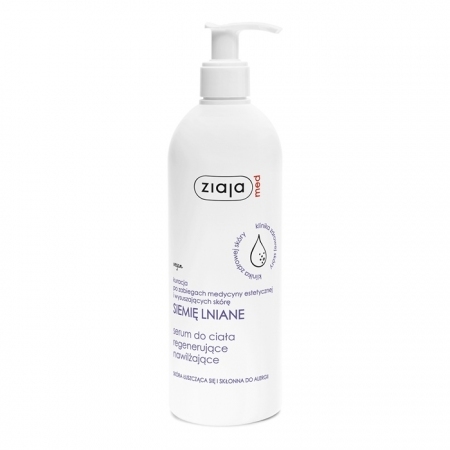 ZIAJA MED Siemię Lniane Serum do ciała 400 ml