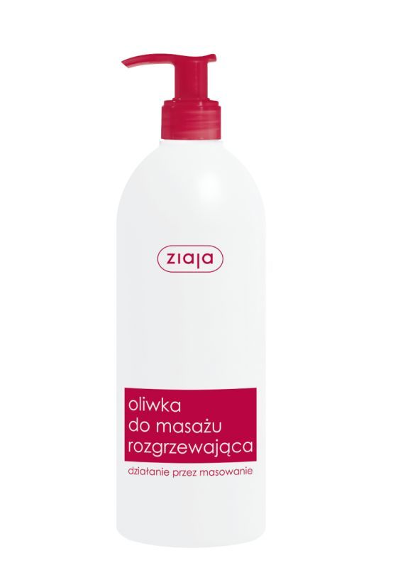 Ziaja oliwka do masażu, rozgrzewająca, 500 ml