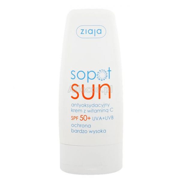 Ziaja Sopot Sun antyoksydacyjny krem z witaminą C SPF50+ 50 ml