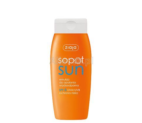 Ziaja Sopot Sun emulsja do opalania wodoodporna, 150 ml