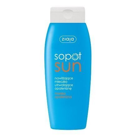 ZIAJA SOPOT SUN Nawilżające mleczko utrwalające opaleniznę, 200 ml