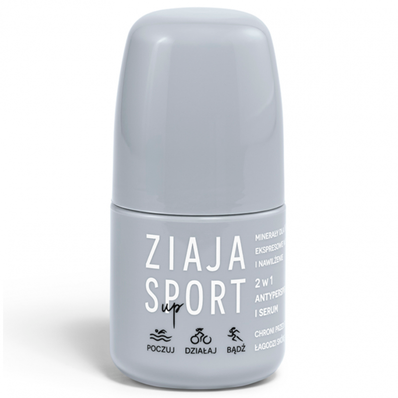 Ziaja Sport 2w1 Antyperspirant i serum, 60 ml