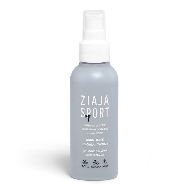 Ziaja Sport Aqua-tonik do ciała i twarzy, 120 ml