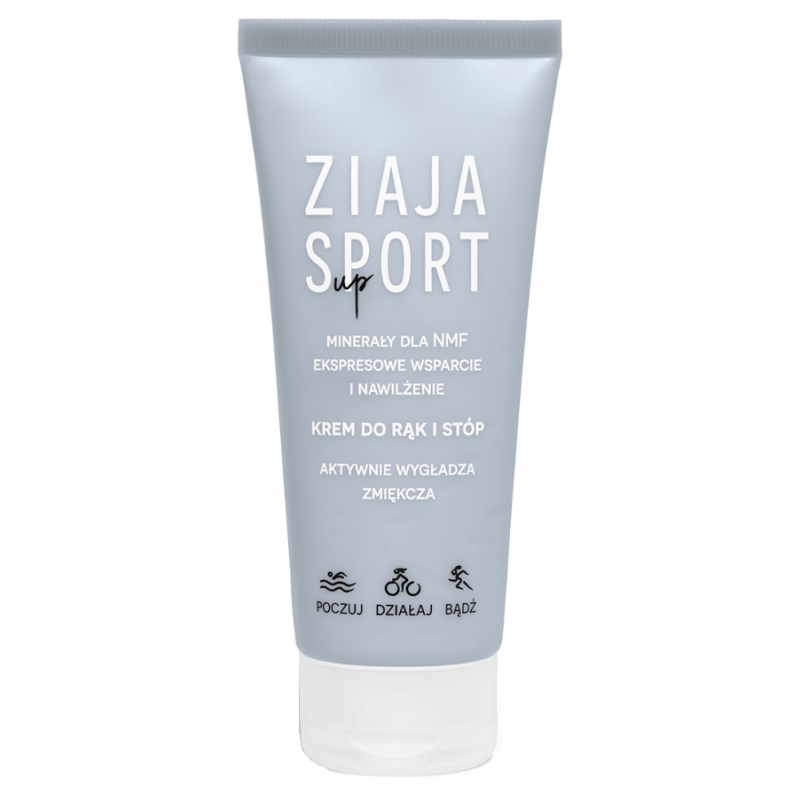 Ziaja Sport Krem do rąk i stóp, 100 ml