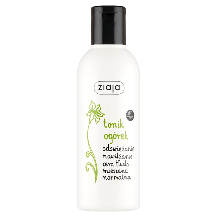 ZIAJA Tonik ogórkowy do twarzy 200 ml