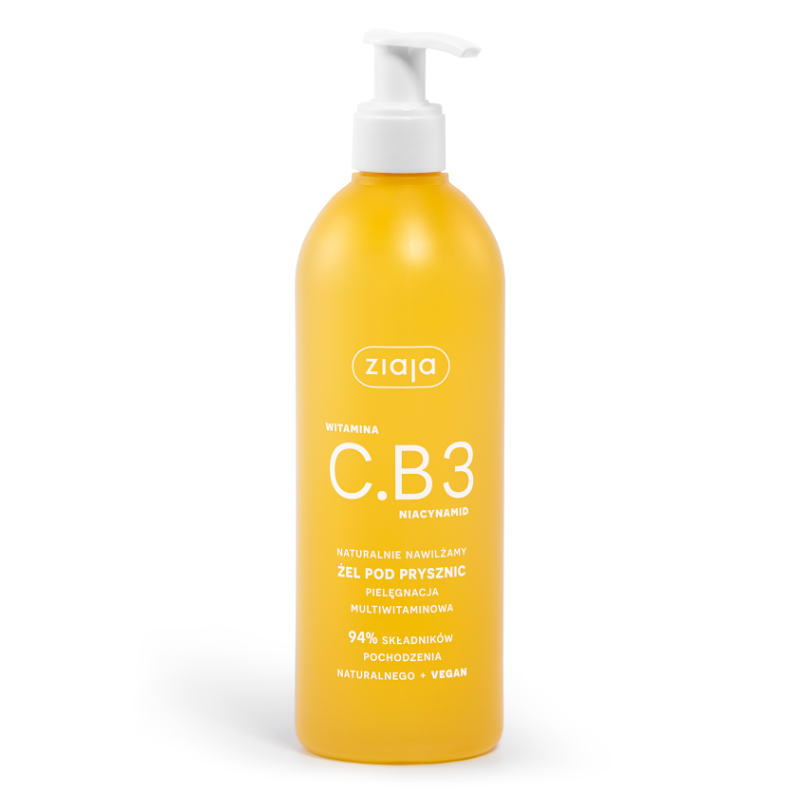 Ziaja Witamina C.B3 Niacynamid Żel pod prysznic, 400 ml