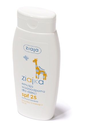 Ziaja Ziajka emulsja do opalania dla dzieci SPF25, 150 ml