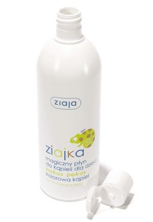 ZIAJA ZIAJKA Magiczny płyn do kąpieli dla dzieci hokus pokus kolorowa kąpiel 400 ml