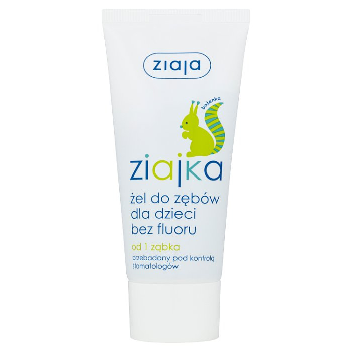 Ziaja Ziajka żel do zębów dla dzieci, 50 ml