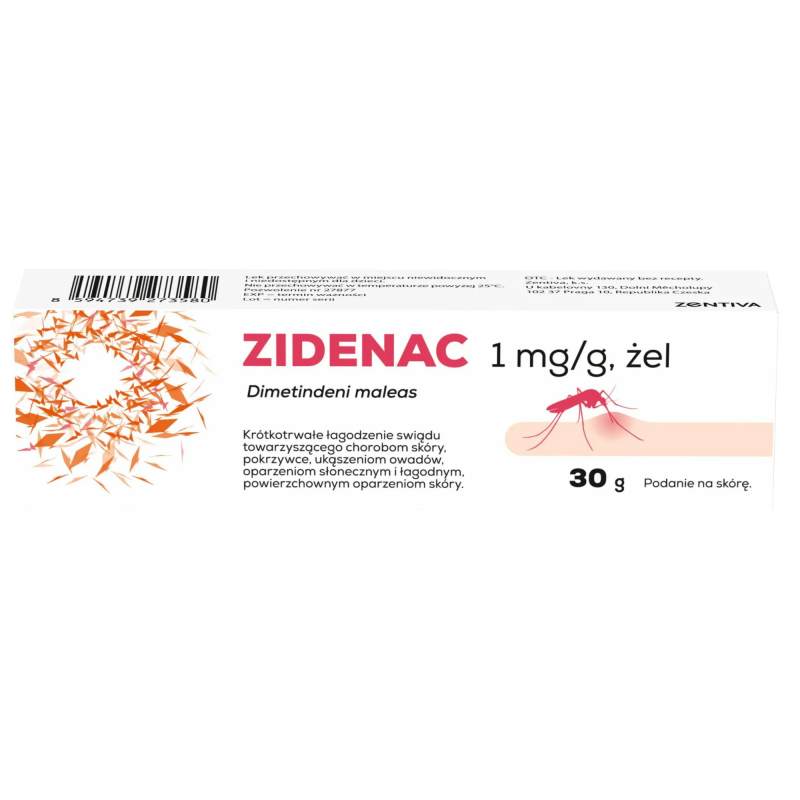 Zidenac 1mg/g żel, 30 g