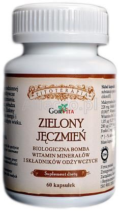 Zielony jęczmień kapsułki, 60 szt.