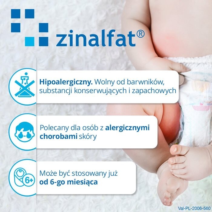 Zinalfat krem kojąco-regenerujący, 50 ml