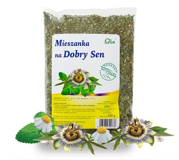 Ziołowa mieszanka na dobry sen 100g