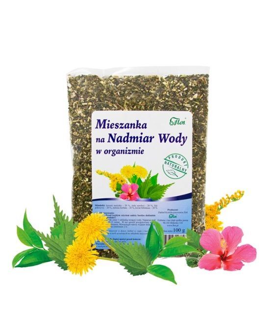 Ziołowa mieszanka na nadmiar wody w organizmie 100g