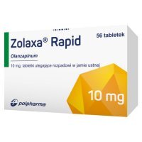 Zolaxa Rapid  10mg, 56 tabletek ulegających rozpuszczeniu w jamie ustnej
