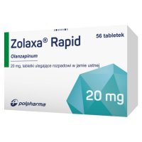 Zolaxa Rapid  20mg, 56 tabletek ulegających rozpuszczeniu w jamie ustnej