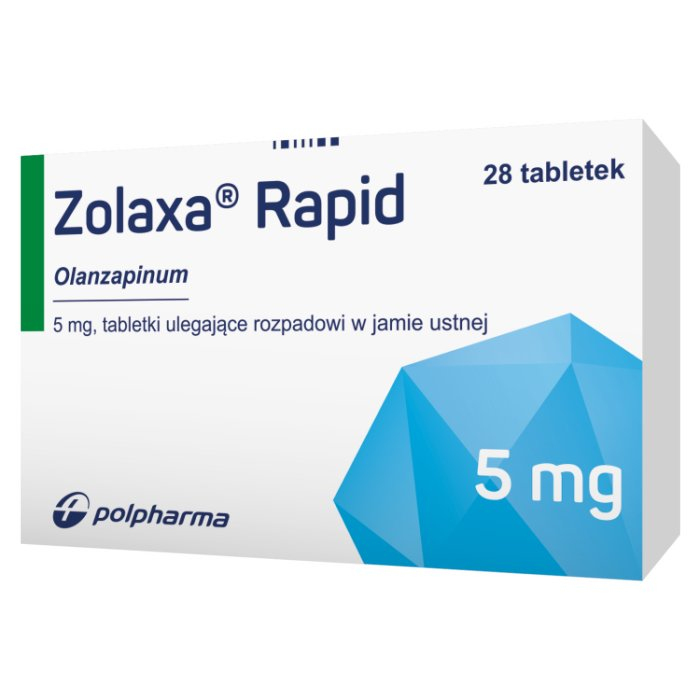 Zolaxa Rapid 5 mg 28 tabletek ulegających rozpadowi w jamie ustnej