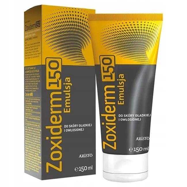 Zoxiderm 150 emulsja przeciwłupieżowa do skóry gładkiej i owłosionej, 150 ml