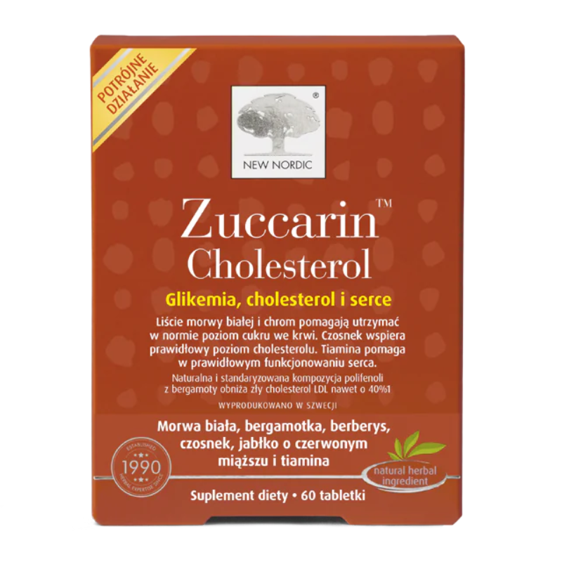 Zuccarin Cholesterol tabletki, 60 szt.