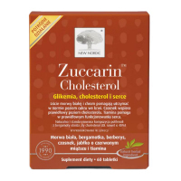 Zuccarin Cholesterol tabletki, 60 szt.