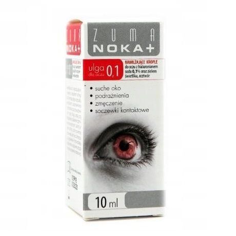Zuma NOKA+ 0,1 % ulga dla oczu krople 10 ml
